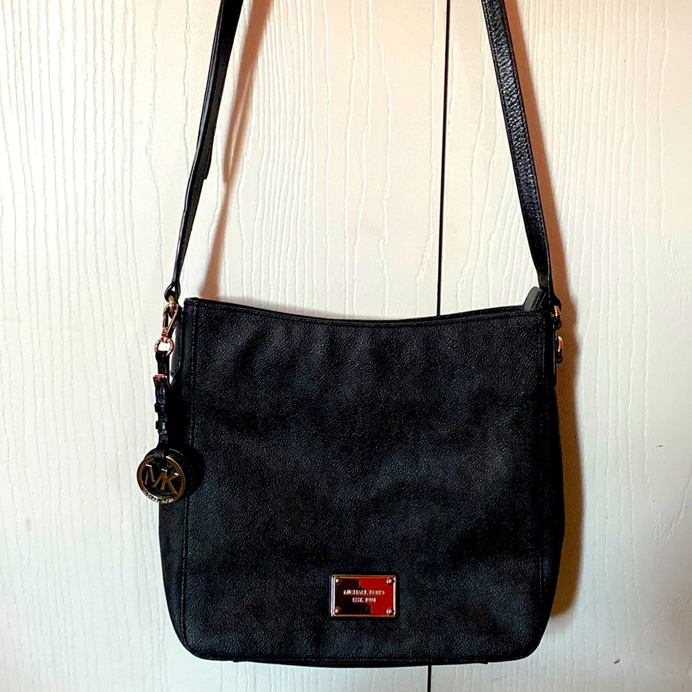 Black Michael Kors crossbody bag.